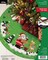 Bucilla Felt Tree Skirt Applique Kit 43" Round-North Pole This Way